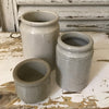 Three earthenware pots